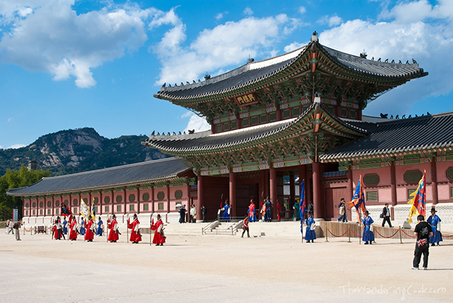 Điểm tham quan ở seoul - Cung điện Gyeongbokgung